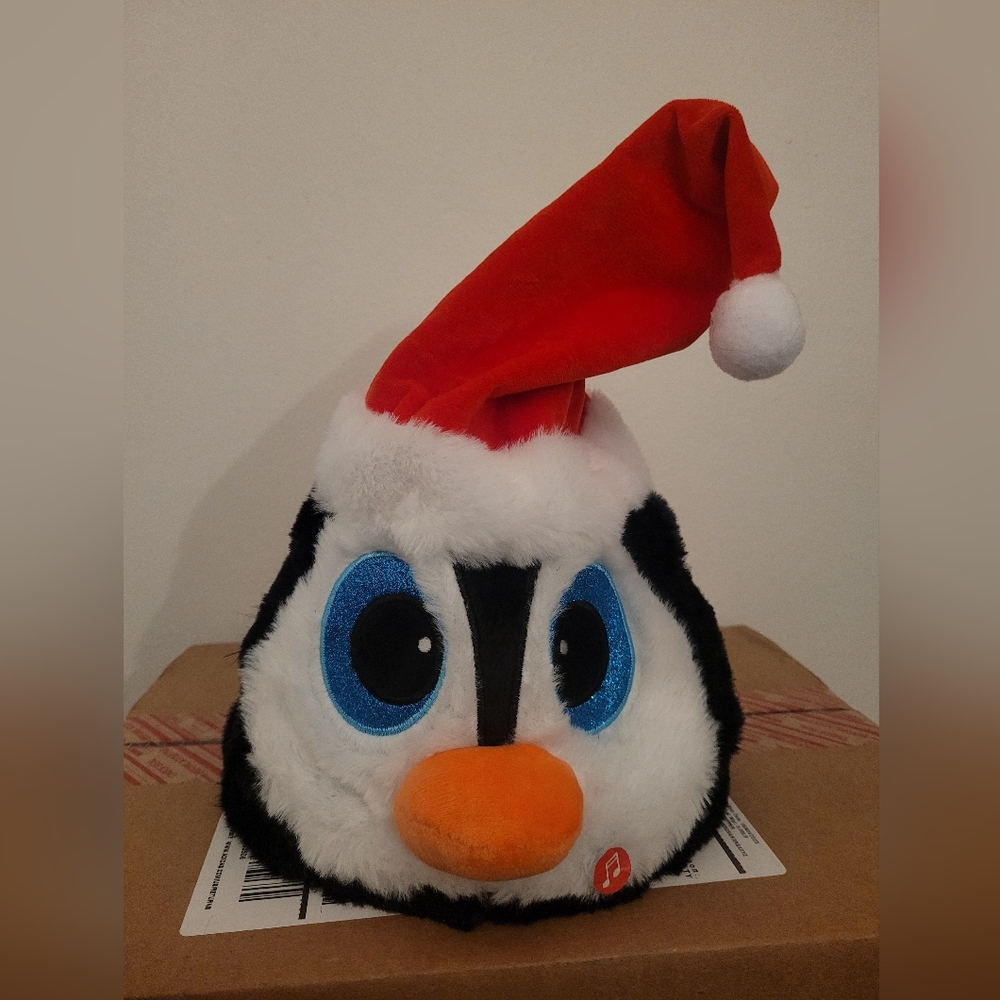 Christmas hat with light and music